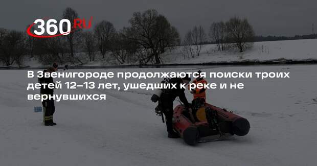 Поисковые мероприятия в Звенигороде: спасатели продолжают поиски пропавших детей