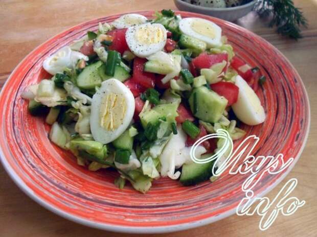 ovoshnoi salat s perepelinymi jаicami 6б