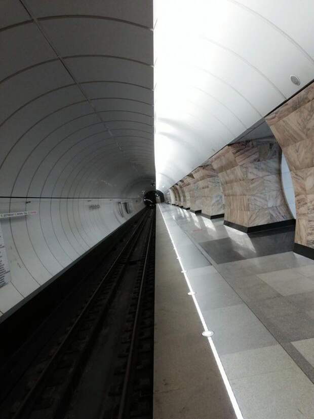 Интересное фото метро в мире, животные, здания, иллюзии, иллюзия, интересное, люди