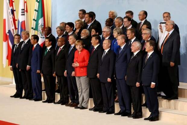 Участники саммита G20. Фото: Matt Cardy/Getty Images