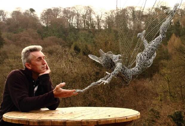 Робин Уайт - британский скульптор-самоучка. | Фото: adme.ru.