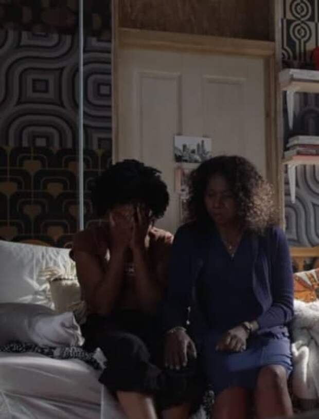Sandra Comforts Malika - Good Trouble Season 1 Episode 13