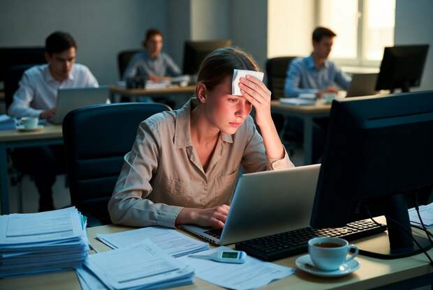 Россиянам по новым условиям больничных грозит выход на работу с температурой 39