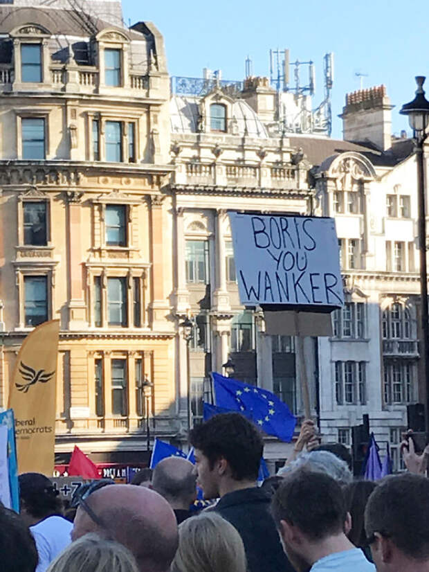 Anti Brexit Signs