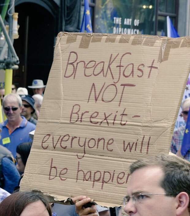 Anti Brexit Signs