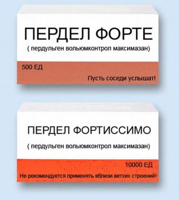 Фотожаба: названия лекарств