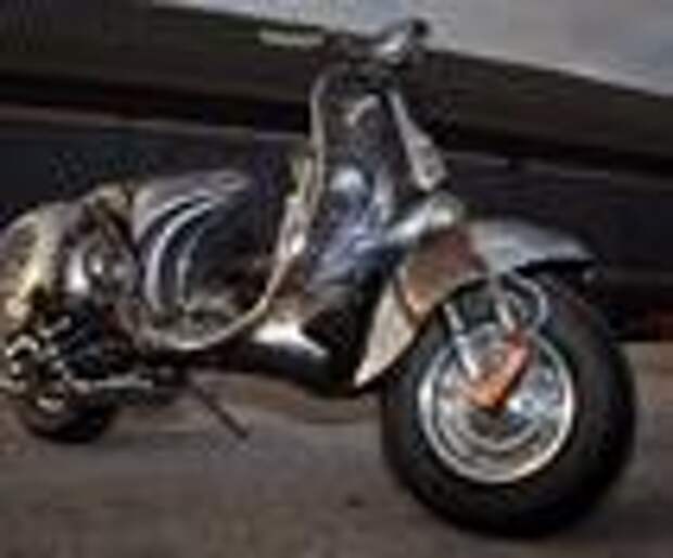 Vespa в стиле стимпанк от Pulsar Projects