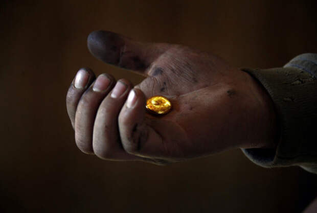 Как добывают золото в Монголии «черные копатели»