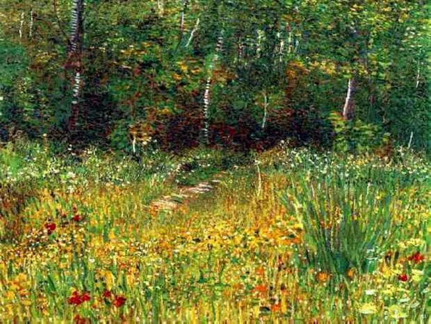 Park at Asnieres in Spring. Винсент Ван Гог (1853-1890)