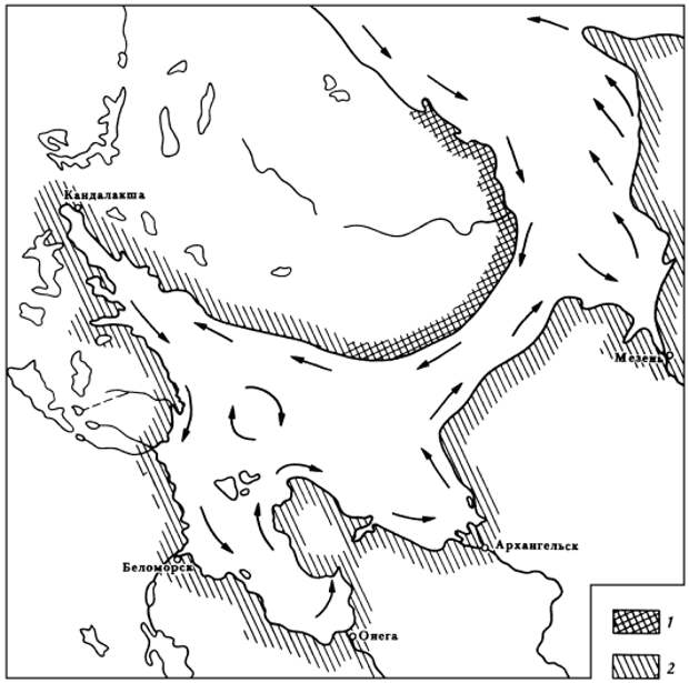 Балтийское море контурная карта