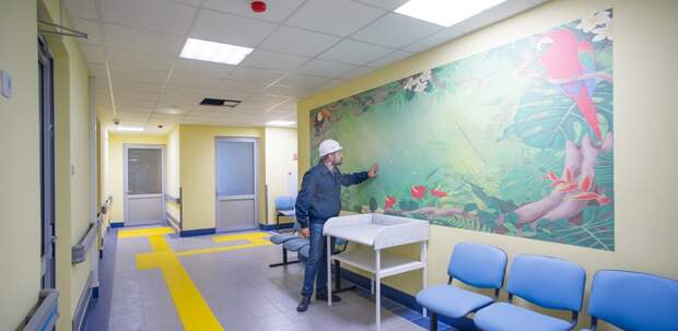 Обновленные детские поликлиники открыли в районах Северное Тушино и Нагорный