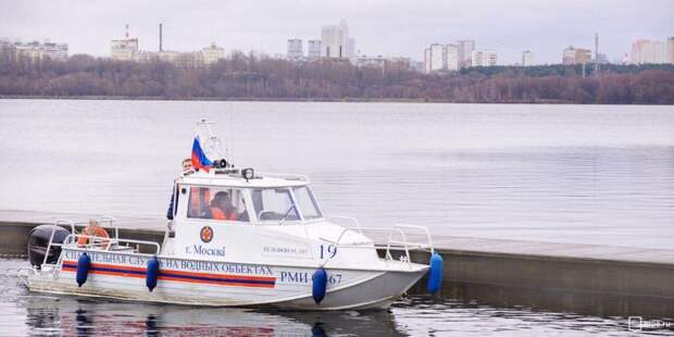 Спасательные катера в Москве оснастят видеорегистраторами Фото: mos.ru