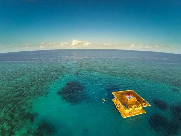 Первый подводный гостиничный номер в Африке underwaterhotel01 Первый подводный гостиничный номер в Африке