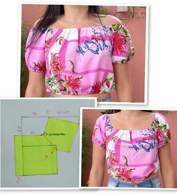 Моделирование блузок и верха платьев 1