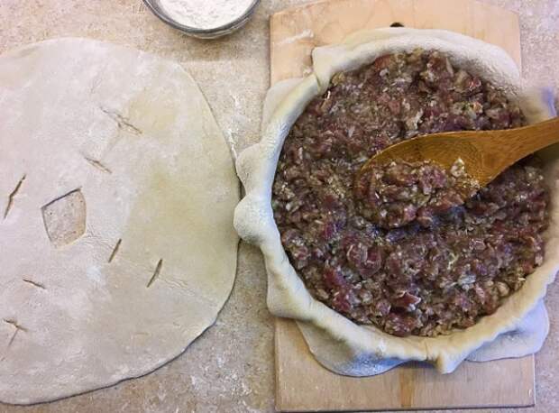 Рецепт осетинского мясного пирога, от которого многие сходят с ума