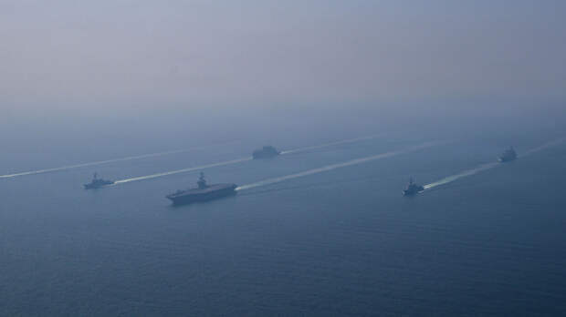 США создали мощную военную группировку вокруг Ирана