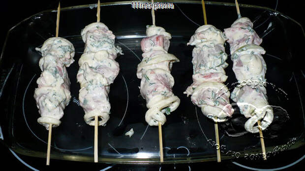 Шашлычки из сёмги