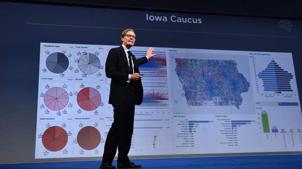 Cambridge Analytica CEO Alexander Nix speaks at the 2016 Concordia Summit.