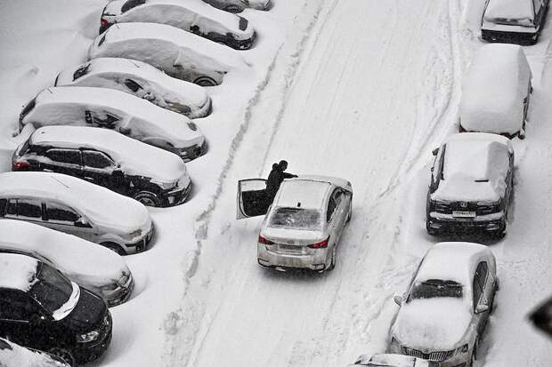 Москвичам назвали способы пожаловаться на прогревающего авто во дворе соседа