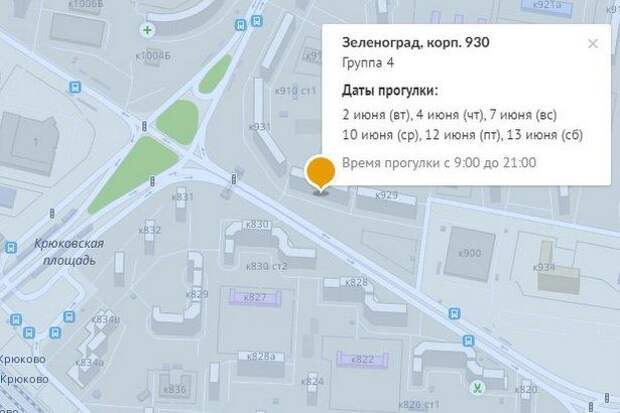 Зеленоградцы могут узнать расписание прогулок для своего дома на mos.ru Зеленоградцы могут узнать расписание прогулок для своего дома на mos.ru