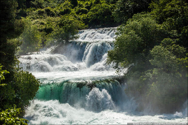 Водопады КРКА