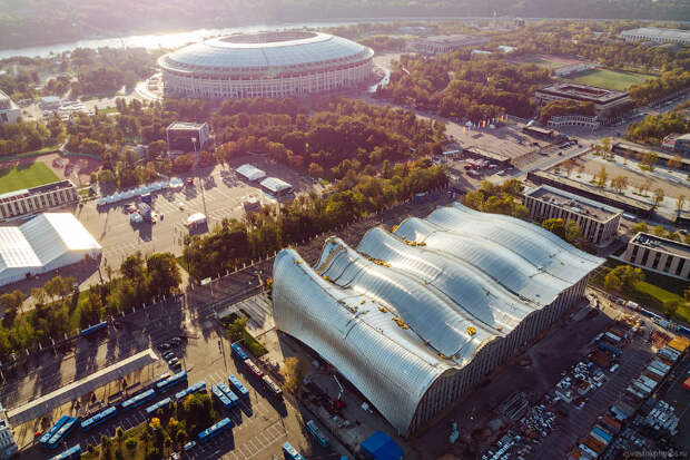 Строится новый спортивный объект Москвы