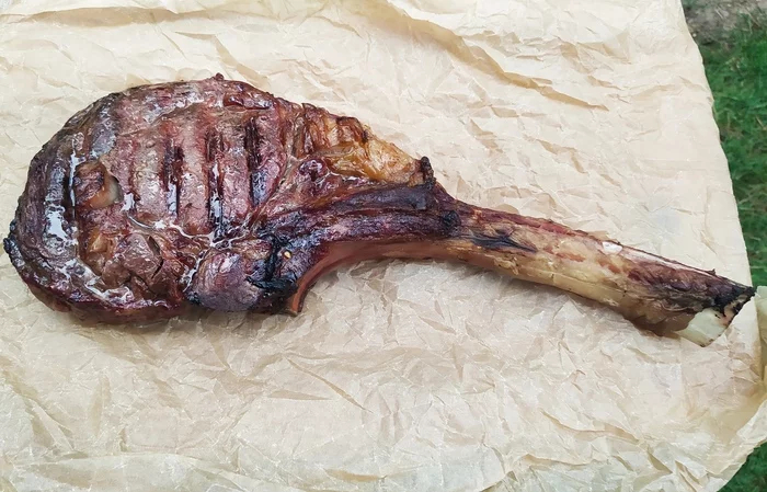 Австралийское "Вагю" в керамическом гриле Мясо, Рецепт, Гриль, Говядина, Мраморная говядина, Длиннопост, Кулинария