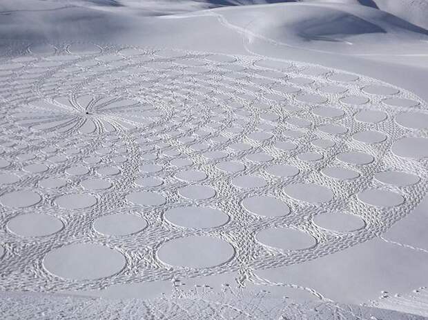 Снежные картины Саймона Бека