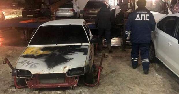 Полицейские задержали злостного нарушителя, колесившего по Орлу на раздолбанной «Ладе»