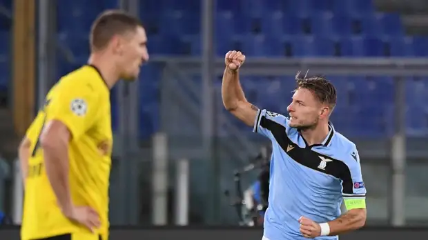 «Лацио» победил «Боруссию» в матче Лиги чемпионов