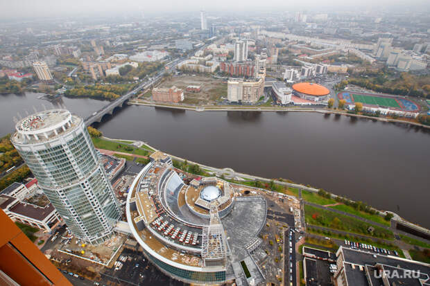 Екатеринбург с башни 