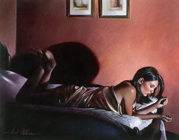 Красивые женщины на картинах Rob Hefferan Красивые женщины на картинах Rob Hefferan