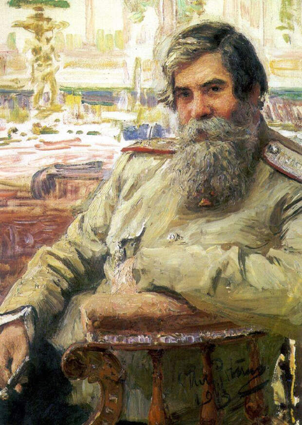 Портрет В.М. Бехтерева кисти Ильи Репина, 1913 г.