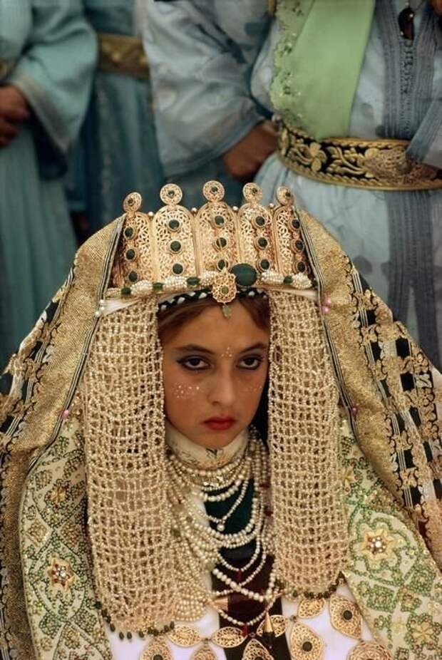 Тоже самое происходило и происходит в Марокко исторические фото, история, мода, прическа, свадьба, факты
