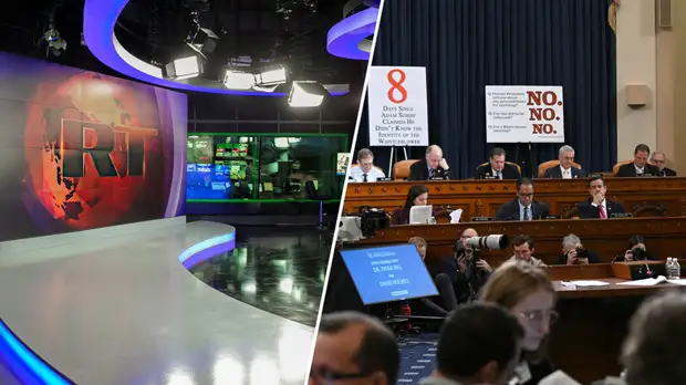 «Американцам следует обратить на это внимание»: как на слушаниях по импичменту Трампа обсуждали RT