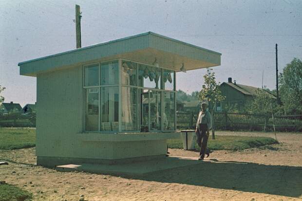 1939 Новый киоск в Выборгском пригороде