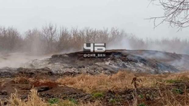 Горящая свалка / Фото: