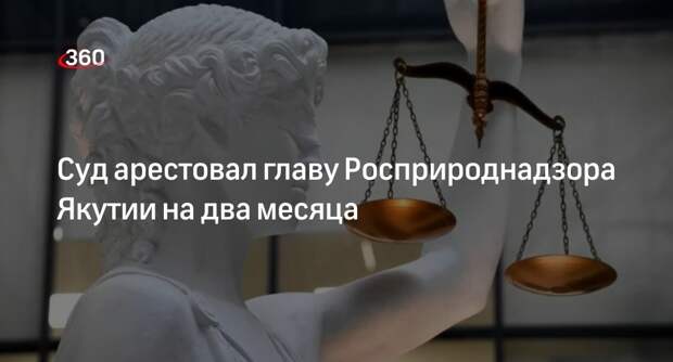Главу Росприроднадзора Якутии арестовали за злоупотребление полномочиями
