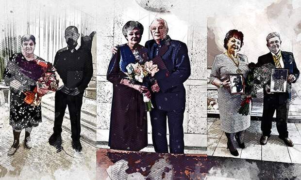 Орловцы, зарегистрировавшие брак 50 лет назад, снова пришли в ЗАГС