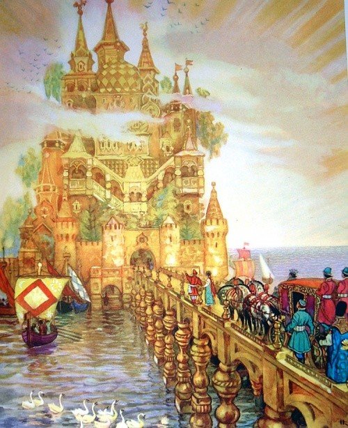 Русские волшебные сказки в иллюстрациях художника Н.М. Кочергина