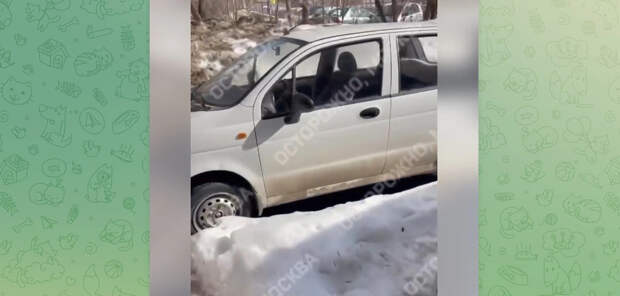 На востоке Москвы оцепили «тикающую» иномарку