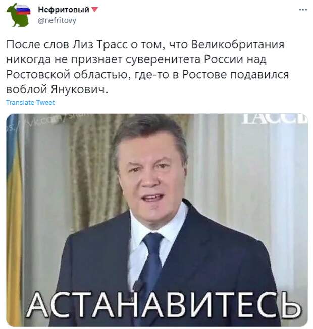 Янукович - Лиз: "Да чтоб тебя!"