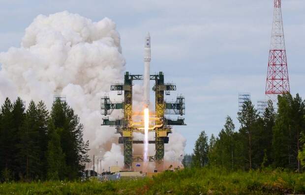 Первый испытательный пуск ракеты-носителя легкого класса Ангара-1.2ПП с космодрома "Плесецк", 2014 год