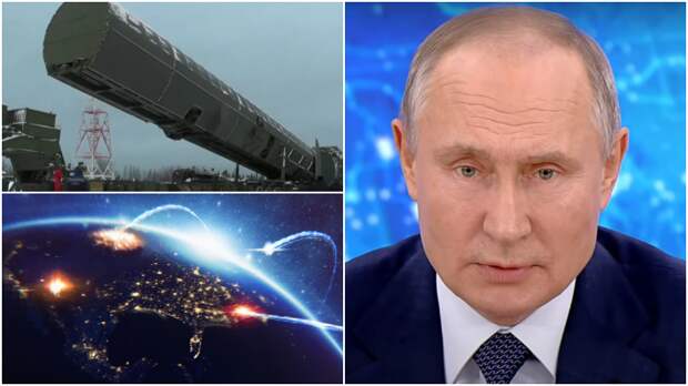 Леонков: Россия при Путине ликвидировала ядерные "подарки" Ельцина для США / Коллаж: ФБА "Экономика сегодня"