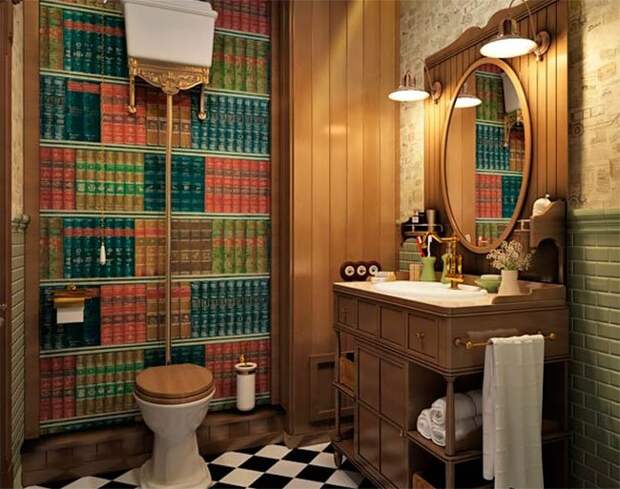 Фотография: 20 потрясающих идей дизайна туалета, которые вдохновят на ремонт №16 - BigPicture.ru
