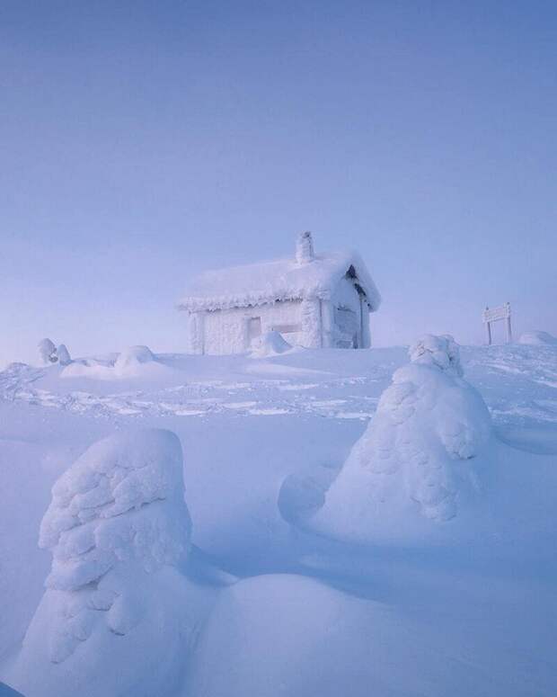 Зимняя сказка на снимках Андрея Базанова
