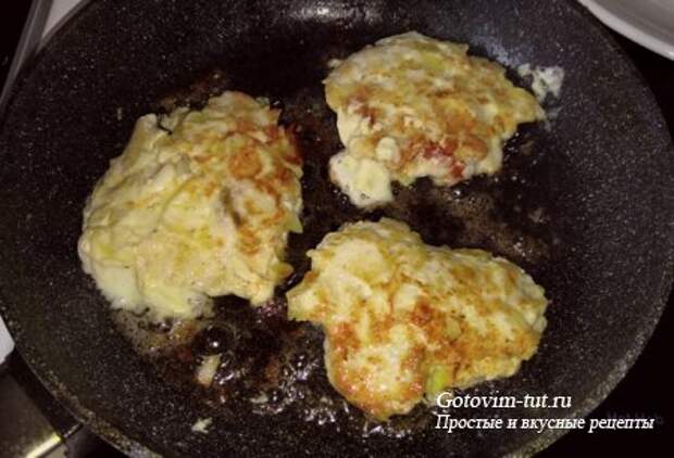 Куриные котлеты с сыром