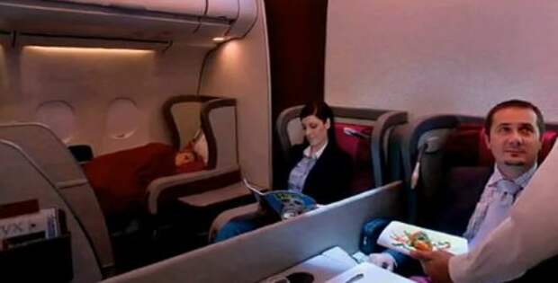 qatar-airways-a-ten-course-meal-is-serve