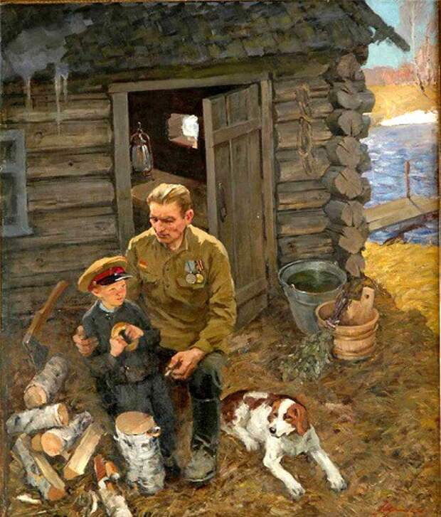 Картины о Великой Отечественной войне. Часть 11. (19 фото) Картины о Великой Отечественной войне. Часть 11. (19 фото)