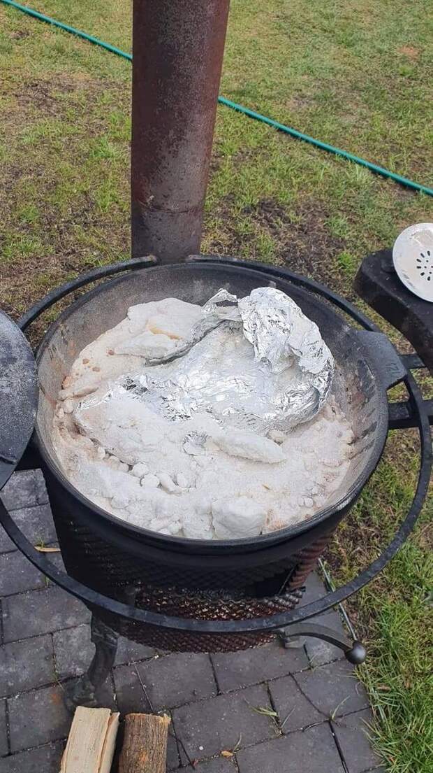 Баранья нога в казане. Праздничное и бесподобно вкусное блюдо Еда, Казан, Баранина, Рецепт, Длиннопост